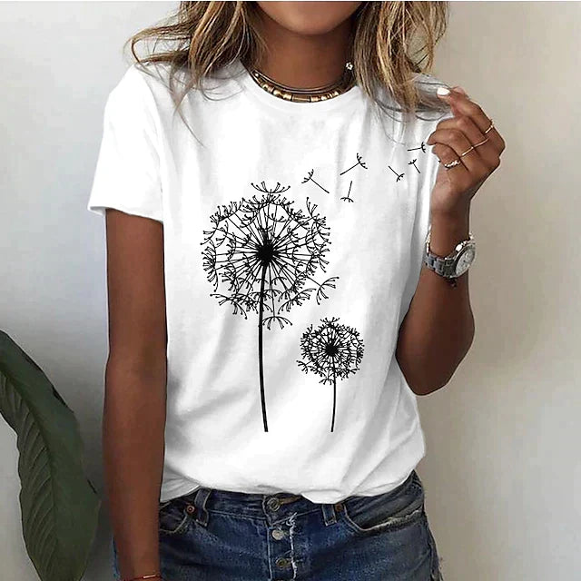 W&W Mode | T-Shirt mit Rundhalsausschnitt