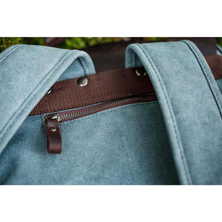 W&W Mode | Canvas Rucksack - Stockholm - Stilvoller und nachhaltiger Rucksack für den täglichen Gebrauch