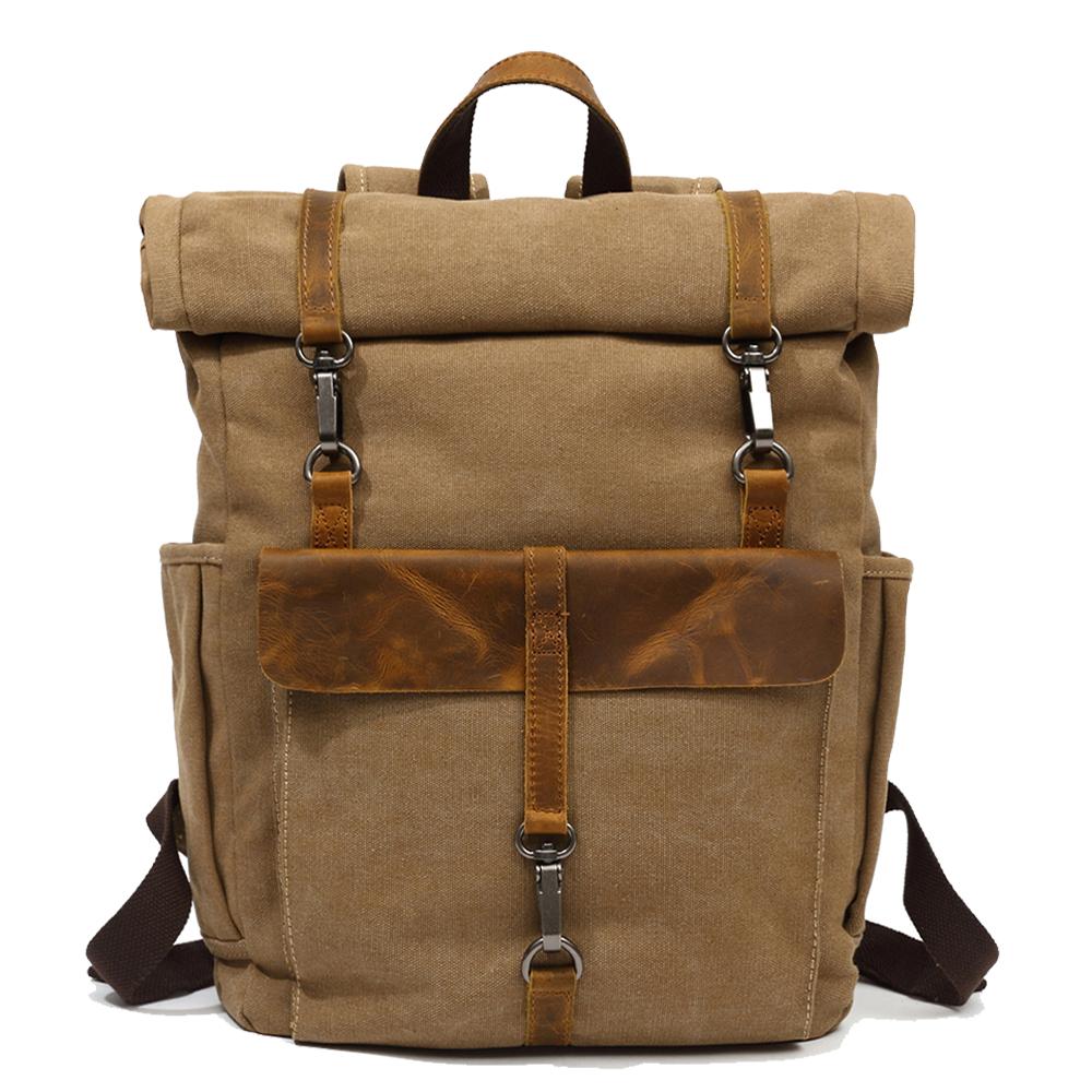 W&W Mode | Canvas Rucksack - NordicaStyle - Zeitlos und Nachhaltig für Abenteurer