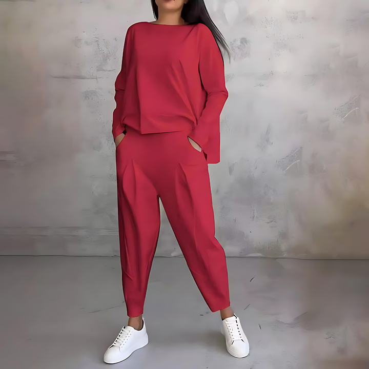 W&W Mode | Lässiges Herbst 2-teiliges Set für Frauen