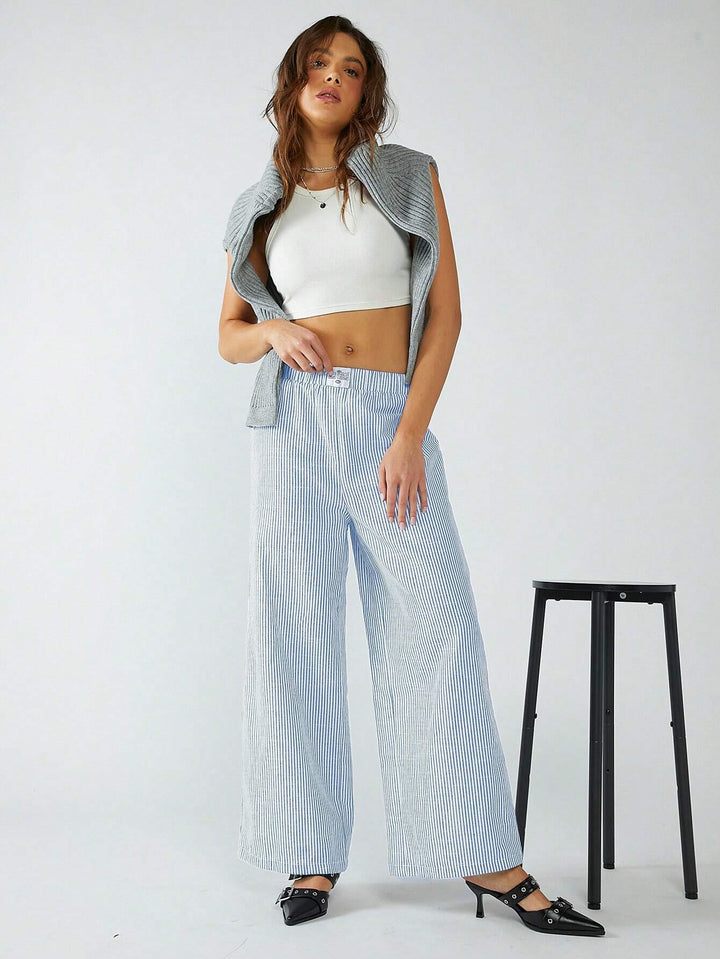 W&W Mode | GESTREIFTE STOFFHOSE