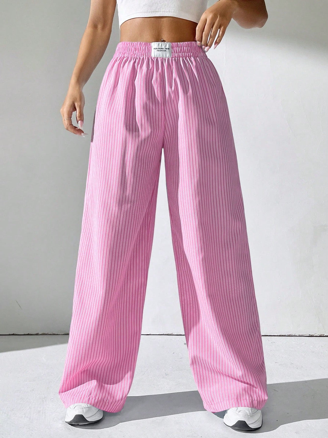 W&W Mode | GESTREIFTE STOFFHOSE