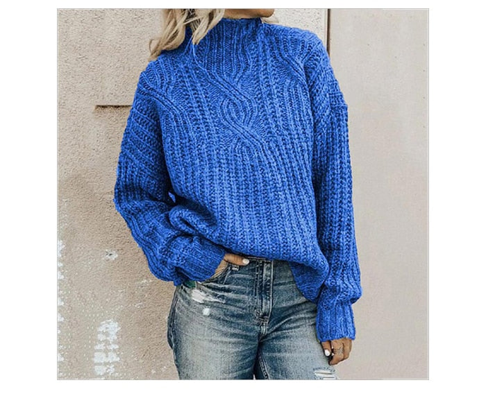 W&W Mode Übergröße Rollkragenpullover