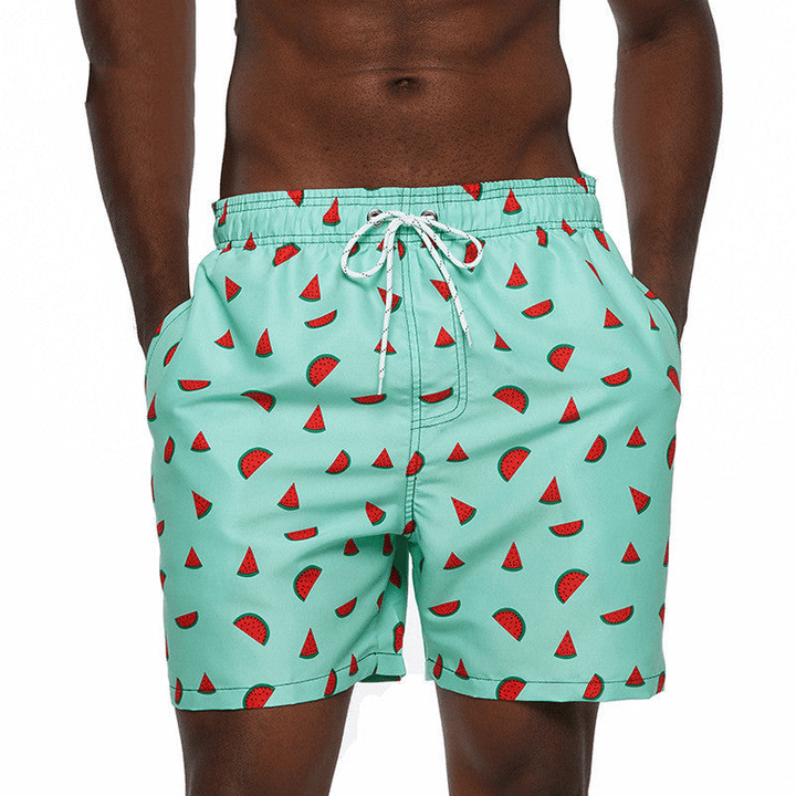 W&W Mode | Herren Badehose Grafischer Druck