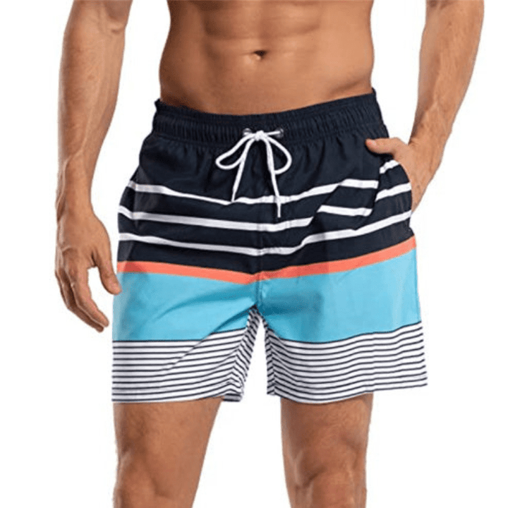 W&W Mode | Herren Badehose Grafischer Druck