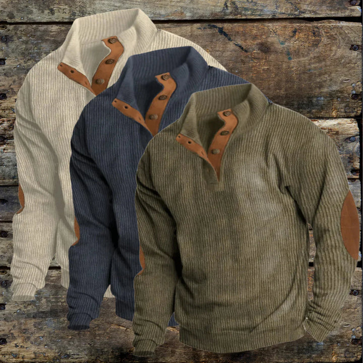 W&W Mode | Gerippter Pullover für Männer