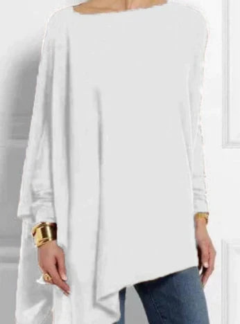 W&W Mode | Eleganter Poncho mit edler Haptik und asymmetrischem Schnitt