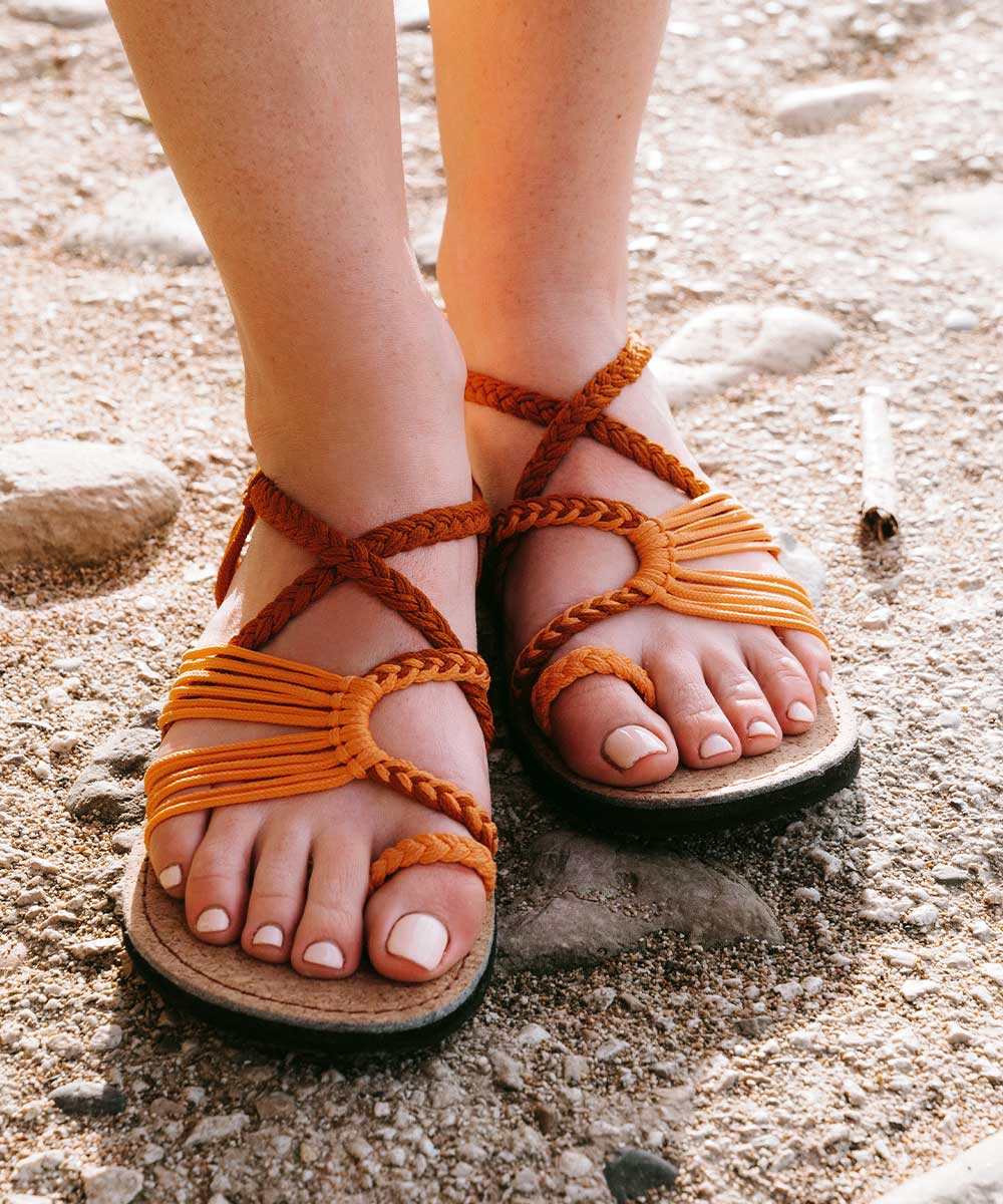 W&W Mode | Damen Bunte Strandsandalen