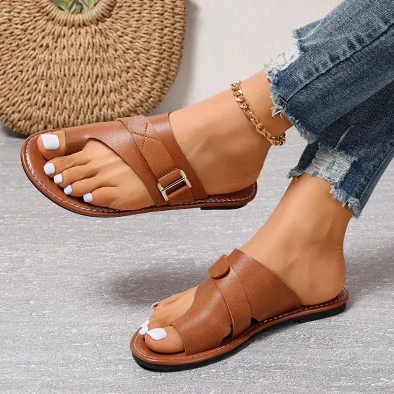 W&W Mode | Gemütliche Hallux Valgus Sandalen für Damen