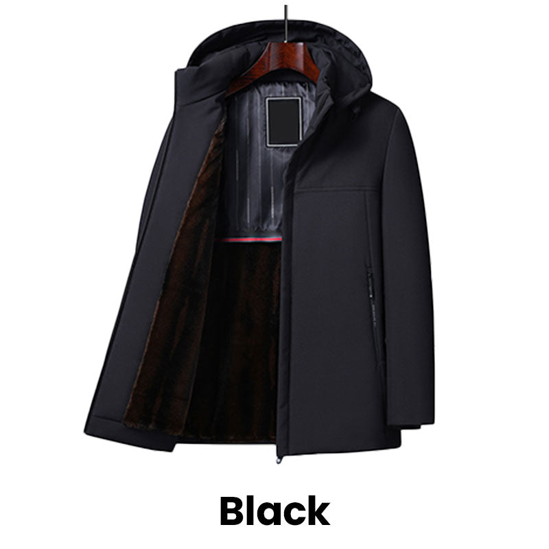 W&W Mode | Stilvoller, Dicker Parka Mit Kapuze