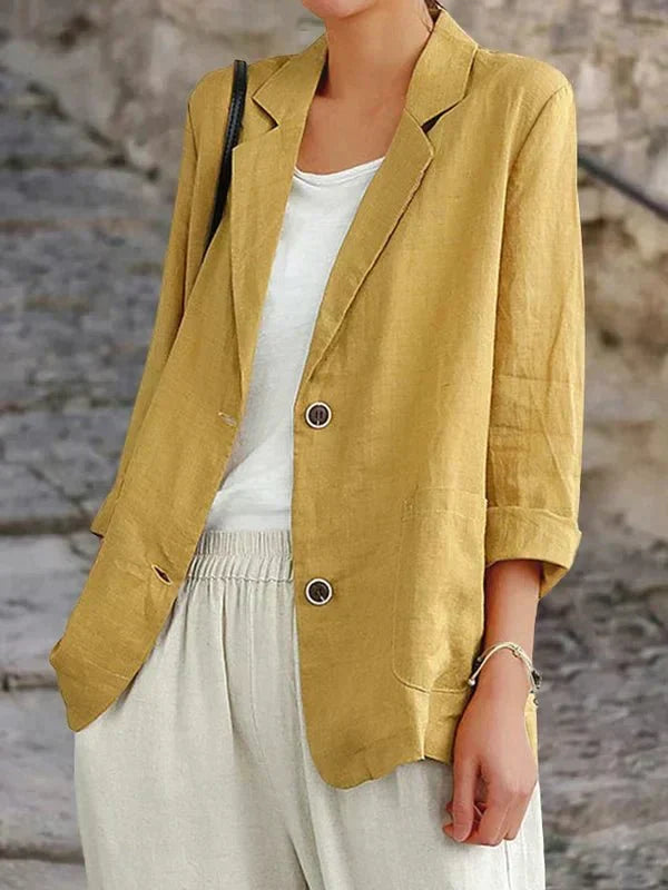 W&W Mode | Leinen Blazer