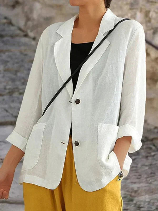 W&W Mode | Leinen Blazer