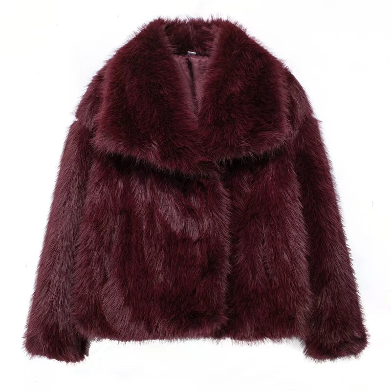 W&W Mode | Warme Pelzjacke für Damen im stilvollen Design