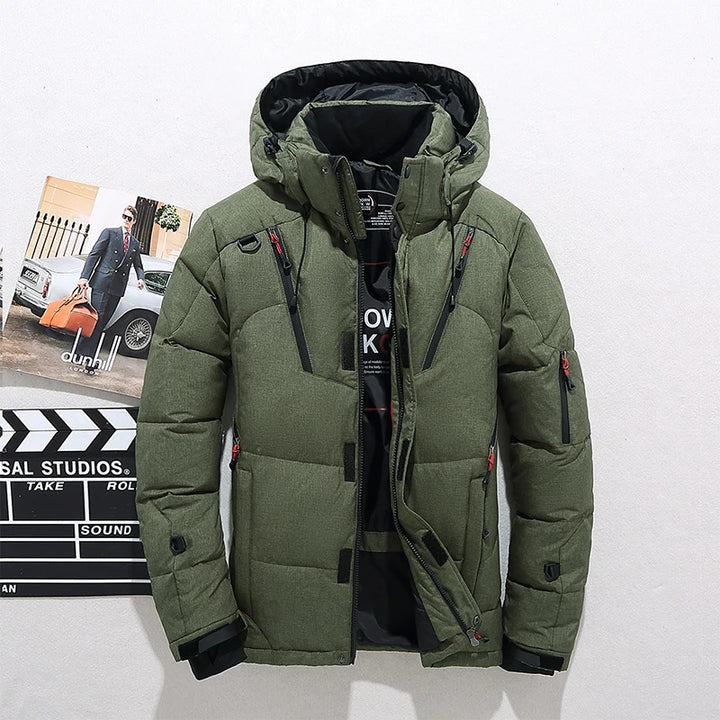W&W Mode | Elegante Premium-Daunenjacke Für Ultimativen Stil Und Wärme