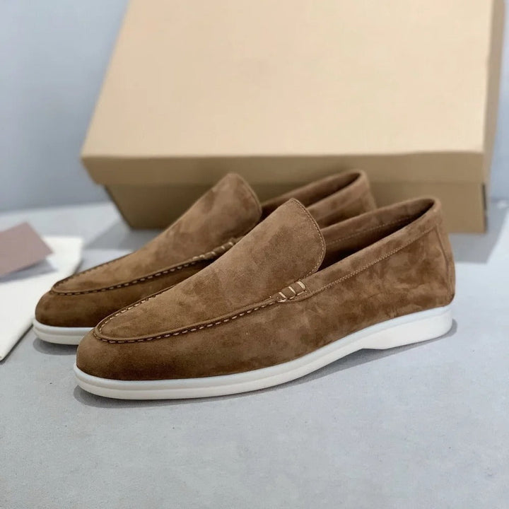 W&W Mode | Herren Wildleder Slipper