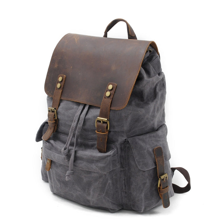 W&W Mode | Canvas Rucksack - BalticTrail - Nachhaltig und stilvoll für abenteuerliche Reisende