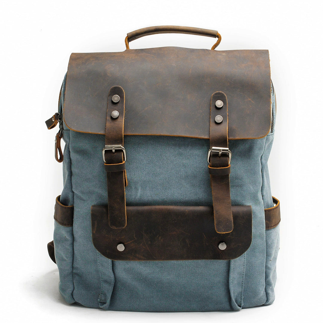 W&W Mode | Canvas Rucksack - Stockholm - Stilvoller und nachhaltiger Rucksack für den täglichen Gebrauch