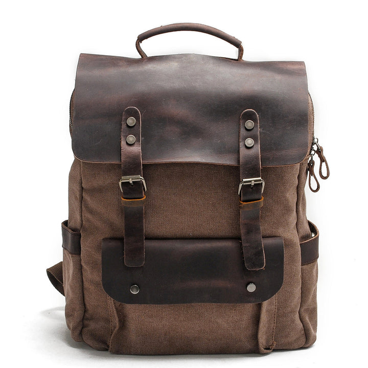 W&W Mode | Canvas Rucksack - Stockholm - Stilvoller und nachhaltiger Rucksack für den täglichen Gebrauch