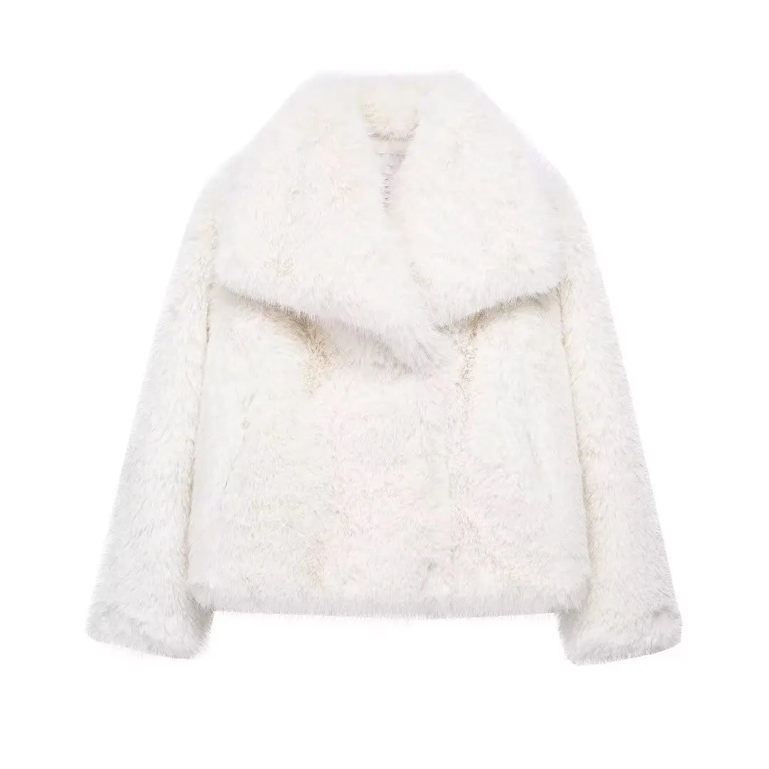 W&W Mode | Warme Pelzjacke für Damen im stilvollen Design