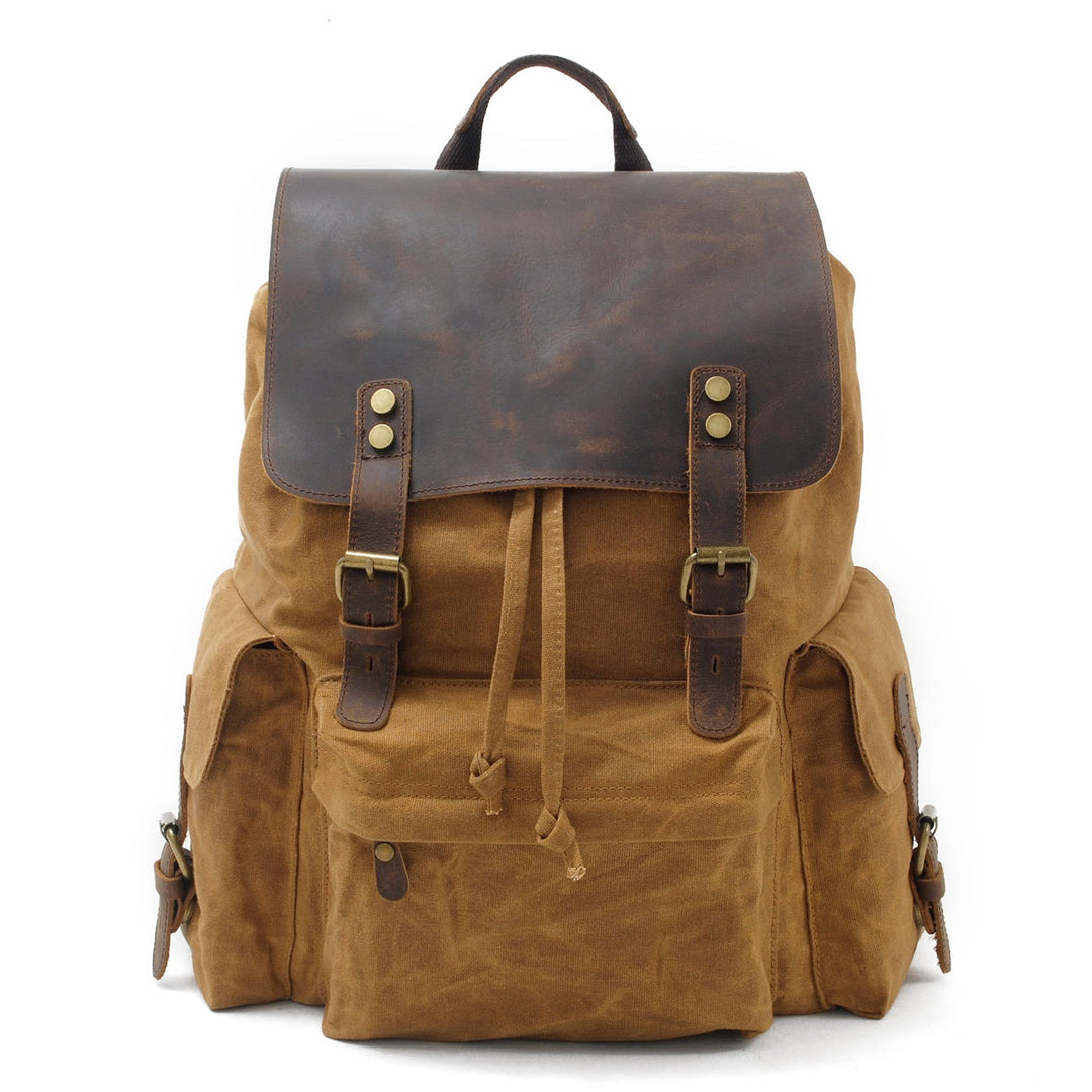 W&W Mode | Canvas Rucksack - BalticTrail - Nachhaltig und stilvoll für abenteuerliche Reisende