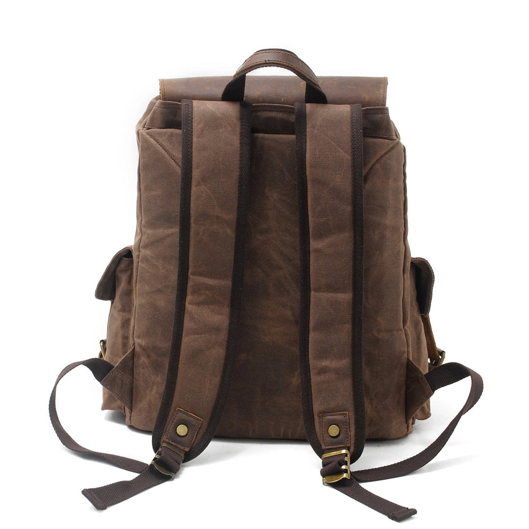 W&W Mode | Canvas Rucksack - BalticTrail - Nachhaltig und stilvoll für abenteuerliche Reisende