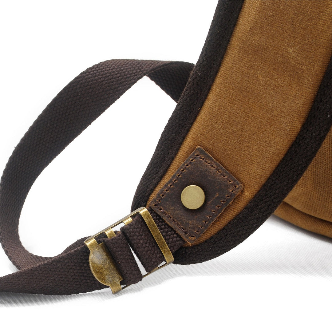 W&W Mode | Canvas Rucksack - BalticTrail - Nachhaltig und stilvoll für abenteuerliche Reisende