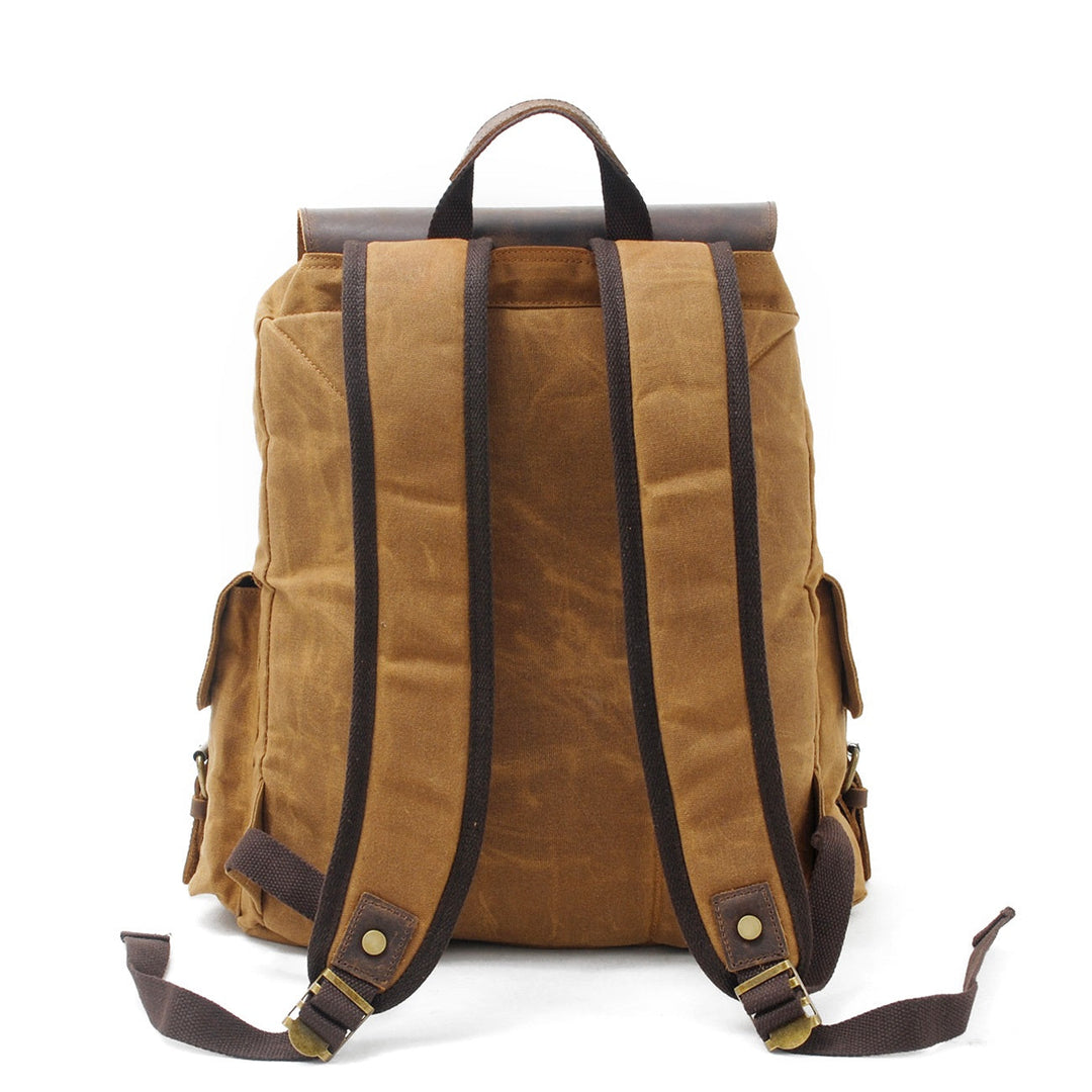 W&W Mode | Canvas Rucksack - BalticTrail - Nachhaltig und stilvoll für abenteuerliche Reisende