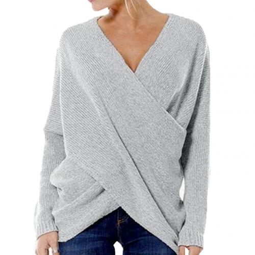 W&W Mode | Cross Sweatshirt Mit V-Ausschnitt