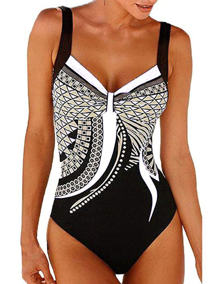 W&W Mode | Damen Kombinierter Badeanzug Push Up Sexiger Badeanzug