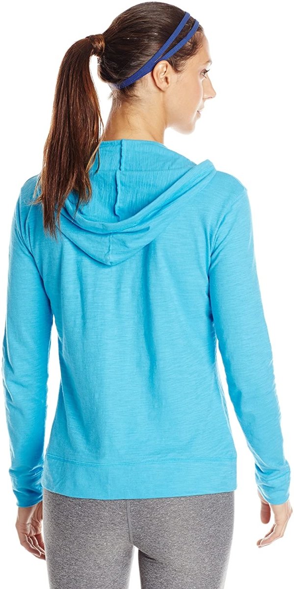 W&W Mode | Damen Jersey Vollzip Kapuzenpulli Activewear