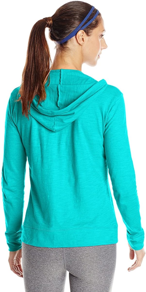 W&W Mode | Damen Jersey Vollzip Kapuzenpulli Activewear