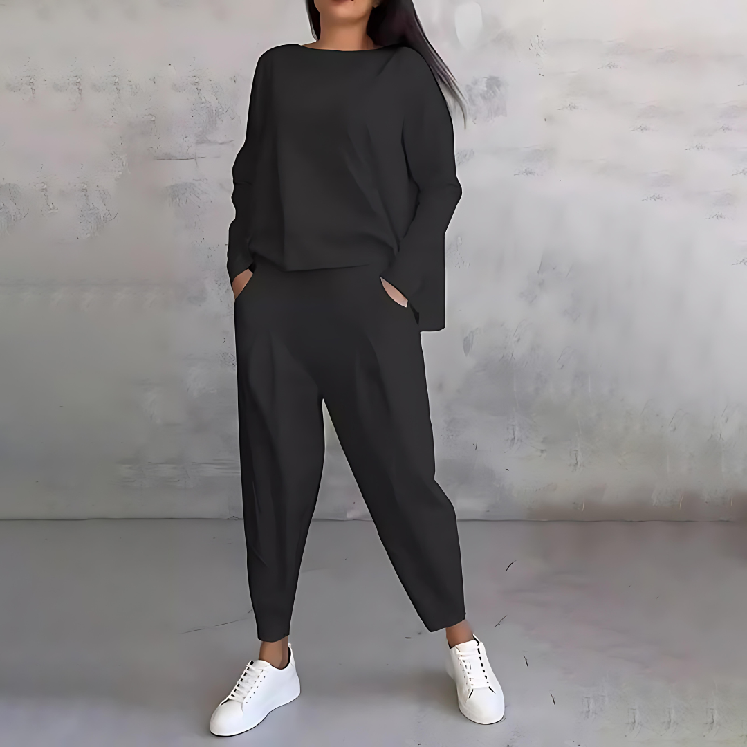 W&W Mode | Lässiges Herbst 2-teiliges Set für Frauen