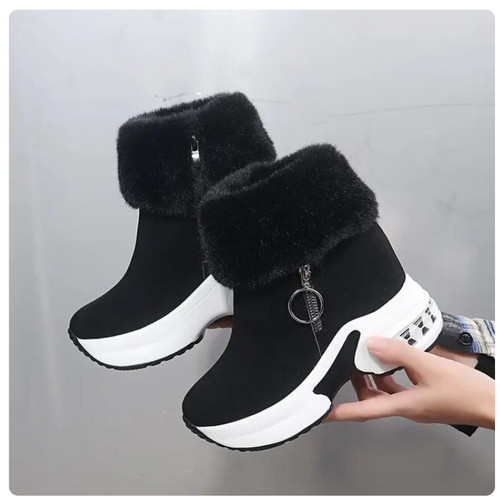 W&W Mode Lined Boots – Komfortgefütterte Damenstiefel
